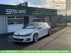 White Used 2016 VW Scirocco R-line Coupe | £11,650 (Fair price)