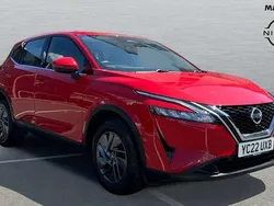 Red Used 2022 Nissan Qashqai Acenta Premium SUV | £19,182 (Good price)