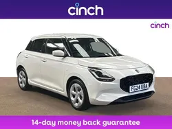 White Used 2024 Suzuki Swift Hatchback | £14,499 (A bit pricey)