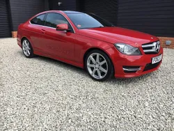 Red Used 2014 Mercedes C220 Sport Edition Coupe | £5,795 (Super price)