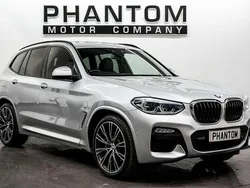 Silver Used 2018 BMW X3 M Sport SUV | £28,990 (Good price)