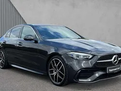 Grey Used 2024 Mercedes C200 AMG Line Premium Plus Sedan | £37,480