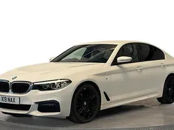 White Used 2019 BMW 520 M Sport Sedan | £19,170 (Fair price)