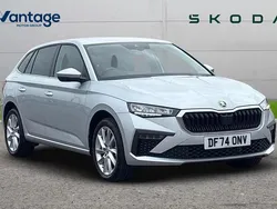 Brilliant silver metallic Used 2024 Skoda Scala SE L Hatchback | £20,590 (A bit pricey)