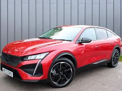 Red Used 2023 Peugeot 408 Allure Premium Sedan | £20,989 (Good price)
