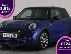 Blue Used 2020 Mini Cooper S Exclusive Hatchback | £16,633 (Fair price)