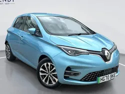 Blue Used 2020 Renault Zoe GT-Line Hatchback | £8,999 (Fair price)