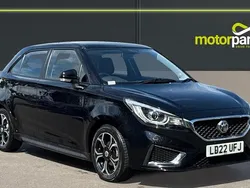 Black Used 2022 MG MG3 Exclusive Hatchback | £9,950 (Fair price)