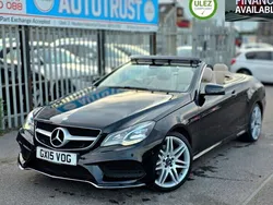 Black Used 2015 Mercedes E220 AMG line Cabriolet | £11,995 (Fair price)