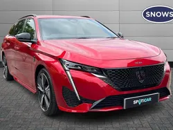 Red Used 2023 Peugeot 308 GT Estate | £21,228 (Fair price)