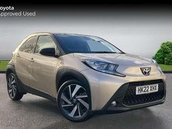 Ginger beige bitone Used 2022 Toyota Aygo X SUV | £12,228