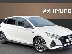 White Used 2023 Hyundai i20 N Line Hatchback | £16,139 (Fair price)