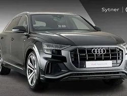 Black Used 2019 Audi Q8 S-Line SUV | £39,000 (A bit pricey)