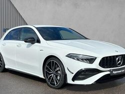 White Used 2025 Mercedes A35 AMG Edition Hatchback | £33,380 (Fair price)