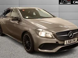 Used 2018 Mercedes A160 AMG line | £14,100 (Fair price)