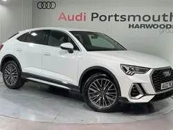 White Used 2022 Audi Q3 S-Line SUV | £26,790 (Fair price)