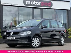 Black Used 2013 VW Sharan S MPV | £9,990 (Fair price)