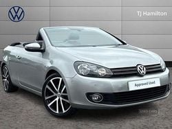 Silver Used 2014 VW Golf Cabriolet GT Cabriolet | £8,950 (Expensive)