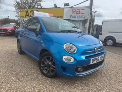 Blue Used 2016 Fiat 500 S Hatchback | £6,299 (Fair price)