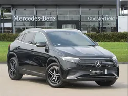 Black Used 2021 Mercedes EQA250 AMG line SUV | £20,500 (Fair price)