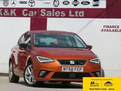Orange Used 2018 Seat Ibiza FR Hatchback | £7,695 (Fair price)