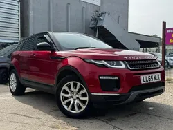 Red Used 2015 Land Rover Range Rover evoque SE Estate | £7,800 (Fair price)