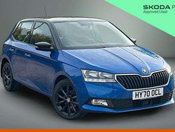 Race blue metallic black magic pearl effect Used 2020 Skoda Fabia SE Hatchback | £10,440 (Fair price)