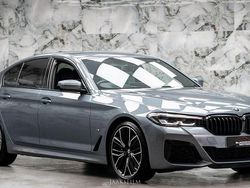 Blue Used 2021 BMW 520 M Sport Sedan | £27,989 (Fair price)