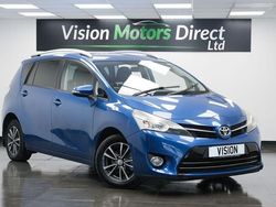Blue Used 2013 Toyota Verso Multidrive S MPV | £7,840 (Fair price)