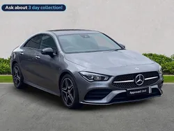 Grey Used 2023 Mercedes CLA200 AMG Line Premium Coupe | £27,579 (Fair price)