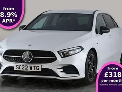 White Used 2022 Mercedes A200 Executive Hatchback | £22,415 (A bit pricey)