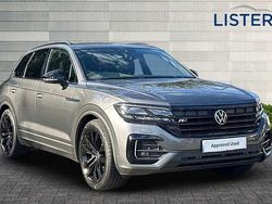 Silicon grey Used 2021 VW Touareg Black Edition SUV | £39,991 (Fair price)