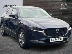 Blue Used 2024 Mazda CX-30 Exclusive-Line SUV | £20,742 (Super price)
