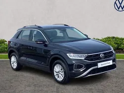 Black Used 2024 VW T-Roc Life SUV | £22,670 (Fair price)
