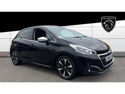 Black Used 2018 Peugeot 208 Hatchback | £7,264 (Fair price)