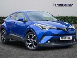 Blue Used 2018 Toyota C-HR Design SUV | £14,000 (Fair price)