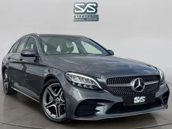 Grey Used 2018 Mercedes C200 AMG line Estate | £13,990 (Fair price)