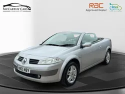 Silver Used 2005 Renault Mégane Cabriolet Privilege Cabriolet | £2,795 (A bit pricey)
