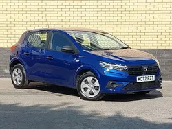 Blue Used 2023 Dacia Sandero Essentiel Hatchback | £10,498 (Fair price)