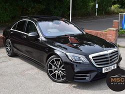 Black Used 2018 Mercedes S350 AMG Line Premium Plus Sedan | £26,495 (Fair price)