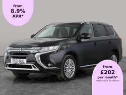Black Used 2021 Mitsubishi Outlander P-HEV SUV | £14,567 (Fair price)