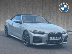 Grey Used 2022 BMW 420 M Sport Cabriolet | £29,999 (Fair price)