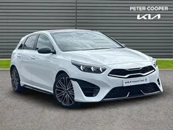 White Used 2025 Kia Ceed GT-Line S Hatchback | £25,490 (Expensive)