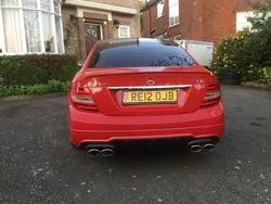 Red Used 2012 Mercedes C250 AMG Coupe | £4,700 (Super price)