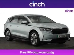 Silver Used 2021 Skoda Enyaq iV Loft SUV | £19,799 (Fair price)