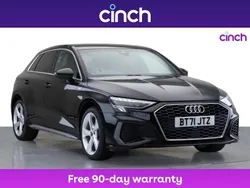 Black Used 2021 Audi A3 e-tron S-Line Hatchback | £18,149 (A bit pricey)