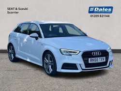 White Used 2018 Audi A3 S-Line Hatchback | £14,000 (A bit pricey)