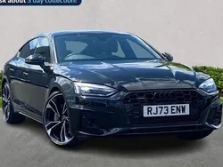 Black Used 2023 Audi A5 Sportback Black Edition Hatchback | £37,476 (Fair price)