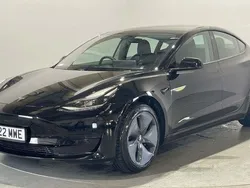 Black Used 2021 Tesla Model 3 Standard Range Sedan | £16,999 (Fair price)