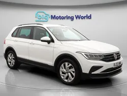 White Used 2022 VW Tiguan S SUV | £17,700 (Good price)
